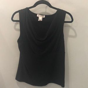Cowl-neck tank